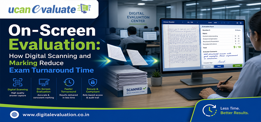 On-Screen Evaluation: The Secret to Faster Exam Results